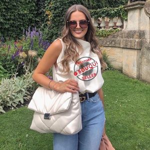 BLOGGERS FAV ZARA QUILTED MAXI CROSSBODY BAG